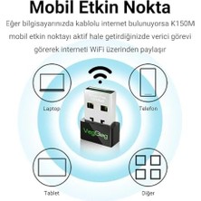 150MBPS 2.4ghz Kablosuz Wi-Fi Alıcı Verici USB Adaptör