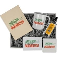 Limit Hayal Gücünüz Mottolu Hediye Kutusu - Yeni Yıl Hediye Kutusu