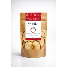 Mandal Kurutulmuş Kırmızı Elma 25 gram Kırmızı Elma Kurusu Kurutulmuş Meyve Kurusu Dilimleri