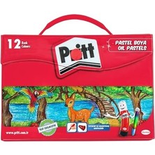 Pritt 12'li Pastel Boya - Çantalı Ambalaj, Canlı Renkler ile Yaratıcılığı Geliştirir