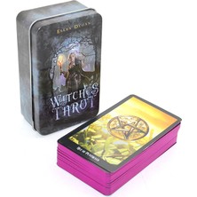 Urfakent Metal Kutulu Tarot Kartı Witches Tarot