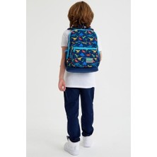 Lacivert Dinozor Sırt Çanta 23115