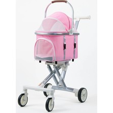 Electron Kedi Köpek Arabası & Puseti – Katlanabilir Evcil Hayvan Taşıma Arabası | Pet Stroller | 100
