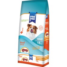 Pawpaw Erişkin Köpek Maması 15 kg Biftek Aromalı Zengin Protein Kaynağı ile Sağlıklı Gelişim