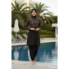 Seboteks Hızlı Kuruyan Paraşüt Kumaş Büyük Beden Tam Kapalı Tesettür Mayo 20184