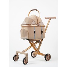 Electron Kedi Köpek Arabası & Puseti – Katlanabilir Evcil Hayvan Taşıma Arabası | Pet Stroller | 100