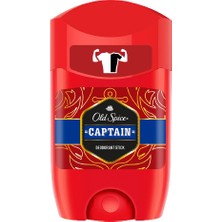 Old Spice Captain Stick Deo 50 ml Erkekler İçin Güçlü Koku ve Uzun Süreli Koruma