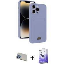 BUTİMAR'S iPhone 13 Pro Max Vadi Çizgi Prime - Siyah Bilvis 5in1 5d Magic Hayalet Cam Ekran Koruyucu + Mavi Rainbow Kamera Lens Koruma Cam