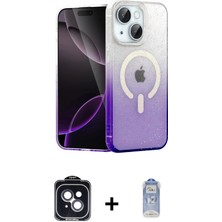 BUTİMAR'S iPhone 14 Eksen Minimal Özel Seri - Siyah Joko Magic 5d Cam + Siyah Pvd Metal Kamera Lens