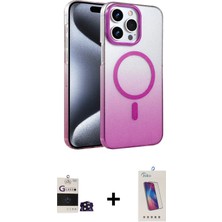 BUTİMAR'S iPhone 14 Pro Max Ahenk Doku Özel Seri - Siyah Joko 5d Cam + Derin Mor Bilvis Titan Kamera Lens