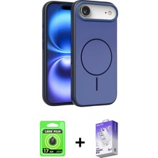 BUTİMAR'S iPhone 17 Air Atlas Asil Prime - Siyah Bilvis 5in1 3D Magic Cam Ekran Koruyucu + Siyah Raze Metal Kamera Lens