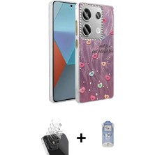 BUTİMAR'S Redmi Note 13 Pro 4g Zirve Modern Prime - Siyah Joko Magic 5d Cam + Şeffaf Kamera Lens Koruma Cam