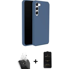 BUTİMAR'S Galaxy S24 Kozmos Yansıma Özel Seri - Siyah 6d Antistatik Mat Seramik Hayalet Nano Ekran Koruyucu + Şeffaf Kamera Lens Koruma Cam