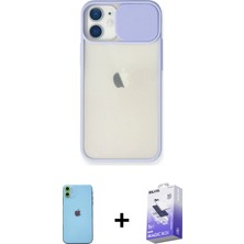 BUTİMAR'S iPhone 11 Vadi Çizgi - Siyah Bilvis 5in1 5d Magic Hayalet Cam Ekran Koruyucu + Yeşil Neon Fosforlu Kamera Lens