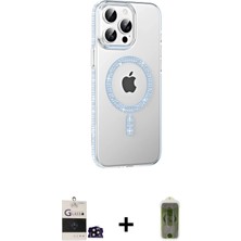 BUTİMAR'S iPhone 14 Pro Max Yörünge Koleksiyonu - Siyah Joko Magic 5d Hayalet Cam + Siyah Bilvis Titan Kamera Lens