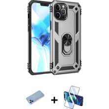 BUTİMAR'S iPhone 12 Pro Max Ahenk Klasik Koleksiyonu - Siyah 3D Antistatik Cam Ekran Koruyucu + Mavi Shine Kamera Lens Koruma Cam