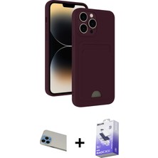 BUTİMAR'S iPhone 13 Pro Max Vadi Çizgi Prime - Siyah Bilvis 5in1 5d Magic Hayalet Cam Ekran Koruyucu + Mavi Rainbow Kamera Lens Koruma Cam