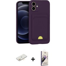 BUTİMAR'S iPhone 11 Vadi Çizgi Prime - Siyah Bilvis 3D Mat Cam Ekran Koruyucu + Sarı Renkli Kamera Lens Koruma Cam