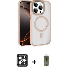 BUTİMAR'S iPhone 15 Pro Max Kıvılcım Prime - Siyah Joko Magic 5d Hayalet Cam + Siyah Pvd Metal Kamera Lens