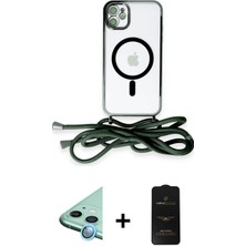 BUTİMAR'S iPhone 11 Eksen Özel Seri - Siyah 6d Antistatik Mat Seramik Hayalet Nano Ekran Koruyucu + Mavi Raze Metal Kamera Lens