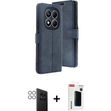 BUTİMAR'S Redmi Note 14 Pro 4g Siluet Işık Serisi - Şeffaf Hayalet Polymer Nano Ekran Koruyucu + Gümüş Pvd Metal Kamera Lens