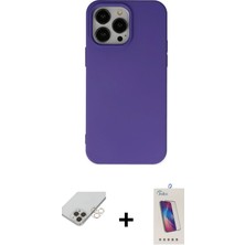 BUTİMAR'S iPhone 14 Pro Max Ahenk Serisi - Siyah Joko 5d Cam + Gold Band Metal Kamera Lens