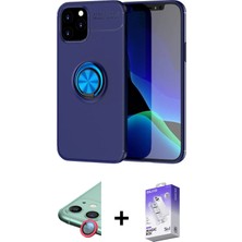 BUTİMAR'S iPhone 12 Yankı Form Prime - Siyah Bilvis 5in1 3D Magic Cam Ekran Koruyucu + Kırmızı Raze Metal Kamera Lens
