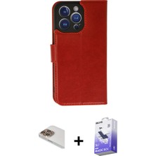 BUTİMAR'S iPhone 13 Pro Max Siluet Işık Serisi - Siyah Bilvis 5in1 5d Magic Hayalet Cam Ekran Koruyucu + Gold Pers Alüminyum Kamera Lens