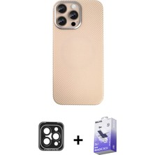 BUTİMAR'S iPhone 15 Pro Max Eksen Prime - Siyah Bilvis 5in1 5d Magic Hayalet Cam Ekran Koruyucu + Siyah Pvd Metal Kamera Lens