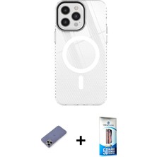 BUTİMAR'S iPhone 12 Pro Max Doruk Prime - Siyah 5d Eko Cam Ekran Koruyucu + Gold Metal Kamera Lens Koruma Cam