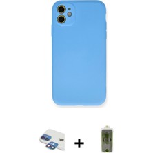 BUTİMAR'S iPhone 11 Ahenk Serisi - Siyah Joko Magic 5d Hayalet Cam + Gökkuşağı Pers Alüminyum Kamera Lens