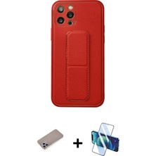 BUTİMAR'S iPhone 12 Pro Akış Doku - Siyah 3D Antistatik Seramik Nano Ekran Koruyucu + Sierra Blue Shine Kamera Lens Koruma Cam