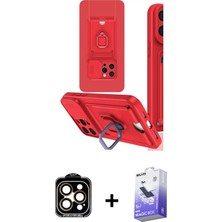 BUTİMAR'S iPhone 15 Pro Max Vadi Form Prime - Siyah Bilvis 5in1 5d Magic Hayalet Cam Ekran Koruyucu + Turuncu Pvd Metal Kamera Lens