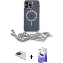 BUTİMAR'S iPhone 13 Pro Max Eksen Özel Seri - Siyah Bilvis 5in1 5d Magic Hayalet Cam Ekran Koruyucu + Lacivert Pers Alüminyum Kamera Lens