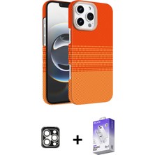 BUTİMAR'S iPhone 16 Pro Max Doruk Serisi - Siyah Bilvis 5in1 3D Magic Cam Ekran Koruyucu + Gümüş Pvd Metal Kamera Lens