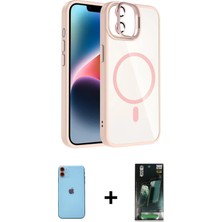 BUTİMAR'S iPhone 11 Yadigar Asil Koleksiyonu - Siyah 360 Mat Full Body Arka Koruyucu + Turuncu Neon Fosforlu Kamera Lens
