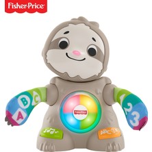 Fisher-Price GHY93 Linkimals Neşeli Tembel Hayvan Peluş Eğitici Oyuncak 0-24 Ay İçin Renkli Tasarım