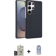 BUTİMAR'S Galaxy S24 Ultra Doruk Serisi - Siyah Joko Magic 5d Cam + Derin Mor Bilvis Titan Kamera Lens