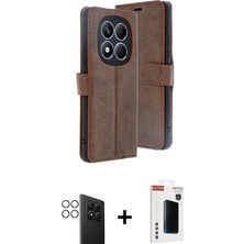 BUTİMAR'S Redmi Note 14 Pro 4g Siluet Işık Serisi - Şeffaf Hayalet Polymer Nano Ekran Koruyucu + Gümüş Pvd Metal Kamera Lens