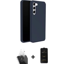 BUTİMAR'S Galaxy S24 Kozmos Yansıma Özel Seri - Siyah 6d Antistatik Mat Seramik Hayalet Nano Ekran Koruyucu + Şeffaf Kamera Lens Koruma Cam