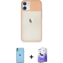 BUTİMAR'S iPhone 11 Vadi Çizgi - Siyah Bilvis 5in1 5d Magic Hayalet Cam Ekran Koruyucu + Yeşil Neon Fosforlu Kamera Lens