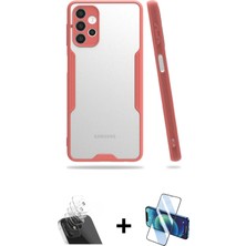 BUTİMAR'S Galaxy A52 Atlas Asil Serisi - Siyah 3D Antistatik Seramik Nano Ekran Koruyucu + Şeffaf Kamera Lens Koruma Cam
