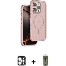 BUTİMAR'S iPhone 16 Pro Max Çekirdek Minimal Prime - Siyah Joko Magic 5d Hayalet Cam + Gümüş Pvd Metal Kamera Lens