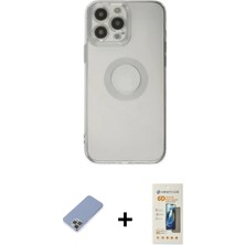 BUTİMAR'S iPhone 13 Pro Max Kutup Klasik - Siyah 6d Mat Seramik Hayalet Nano Ekran Koruyucu + Koyu Yeşil Metal Kamera Lens Koruma Cam