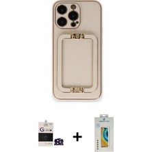 BUTİMAR'S iPhone 14 Pro Max Kozmos Minimal Prime - Siyah Polymer Nano Ekran Koruyucu + Derin Mor Bilvis Titan Kamera Lens