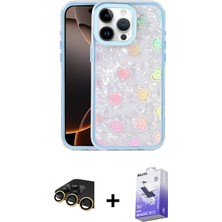 BUTİMAR'S iPhone 14 Pro Max Odak Prime - Siyah Bilvis 5in1 5d Magic Hayalet Cam Ekran Koruyucu + Gold Raze Metal Kamera Lens