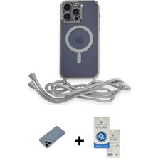 BUTİMAR'S iPhone 12 Pro Max Eksen Özel Seri - Şeffaf Royal Nano Ekran Koruyucu + Siyah Shine Kamera Lens Koruma Cam