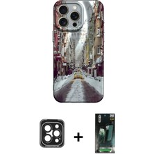 BUTİMAR'S iPhone 15 Pro Max Nova Doku Prime - Siyah 360 Mat Full Body Arka Koruyucu + Siyah Pvd Metal Kamera Lens