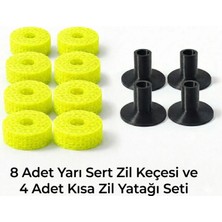 Mottopi Kısa Zil Yatağı ve Tpu Zil Keçesi Neon Sarı