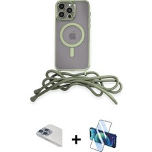 BUTİMAR'S iPhone 13 Pro Max Eksen Özel Seri - Siyah 3D Antistatik Cam Ekran Koruyucu + Sierra Blue Pers Alüminyum Kamera Lens